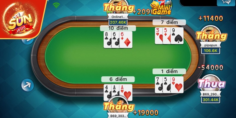 Chơi bài 3 cây online cùng cách tính điểm